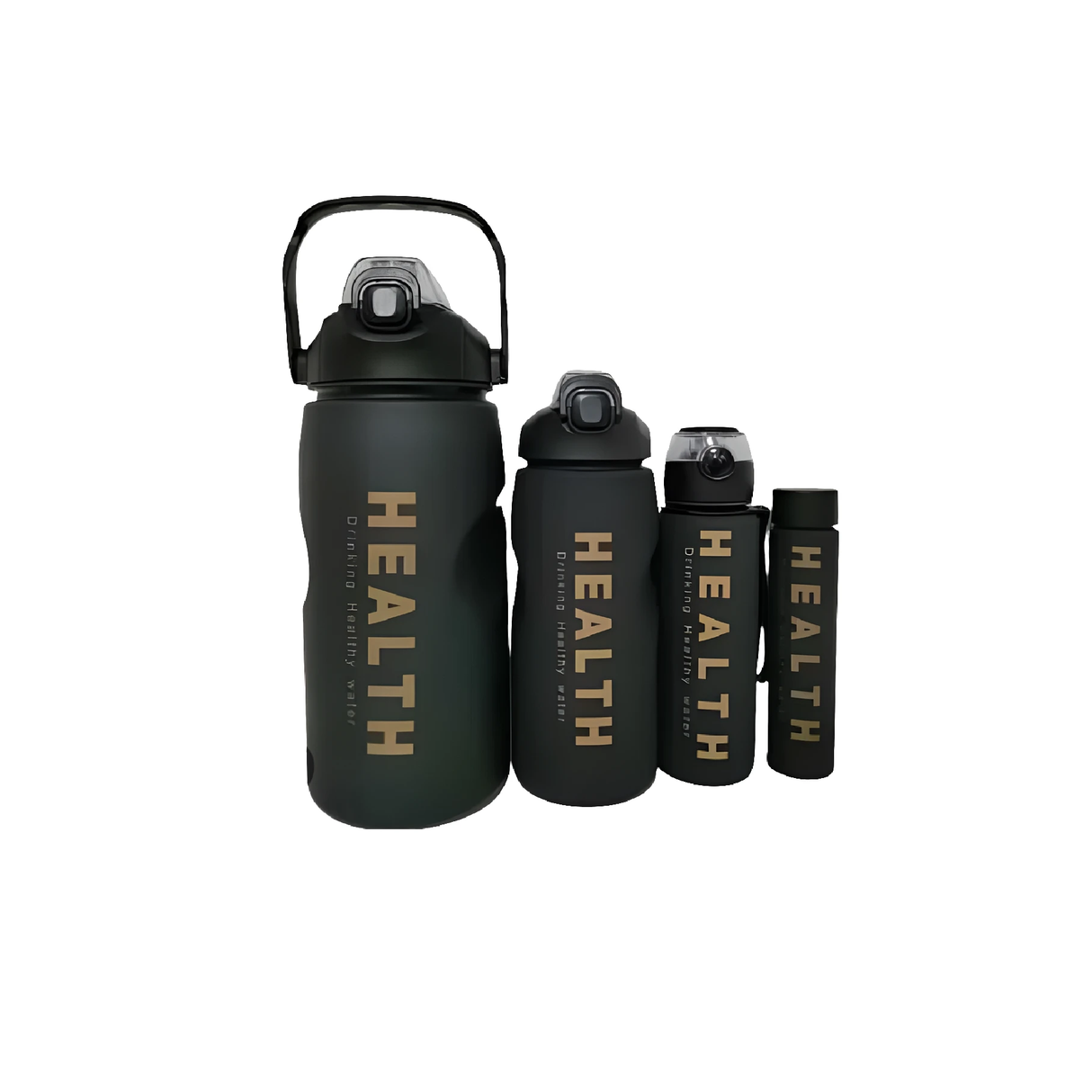 Multifunctional 4in1 Plastic Water Bottle 1600ml /800ml/300ml Water bottle Water Bottles