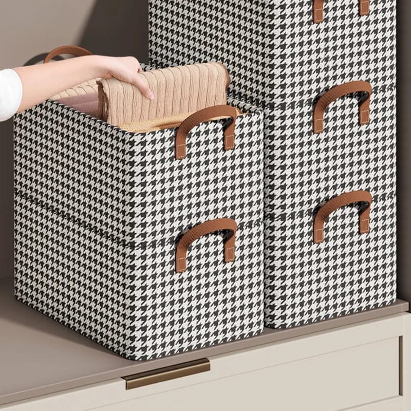 Multifunctional Closets Clothes Organizer | Pants, Jeans, Underwear, Socks, T-Shirt Storage Box (47 x 28 x 20cm)