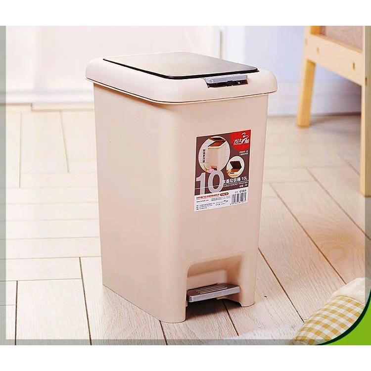 Multipurpose Plastic Pedal Push Dustbin