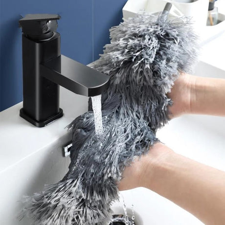Multipurpose Telescopic Adjustable Microfiber Cleaner Flexible & Efficient Cleaning Tool
