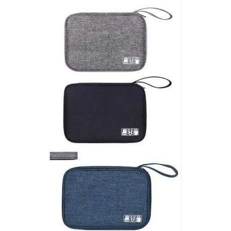 Multipurpose Waterproof Portable Cable Bag Organizer Storage Bag | Travel | Office | Home | Multiple Colors