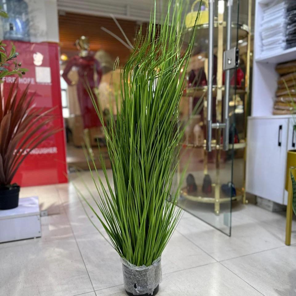 Natural Looking Green Grass 120cm Artificial Lawn Décor Decor Artificial Non-Flowering Plants