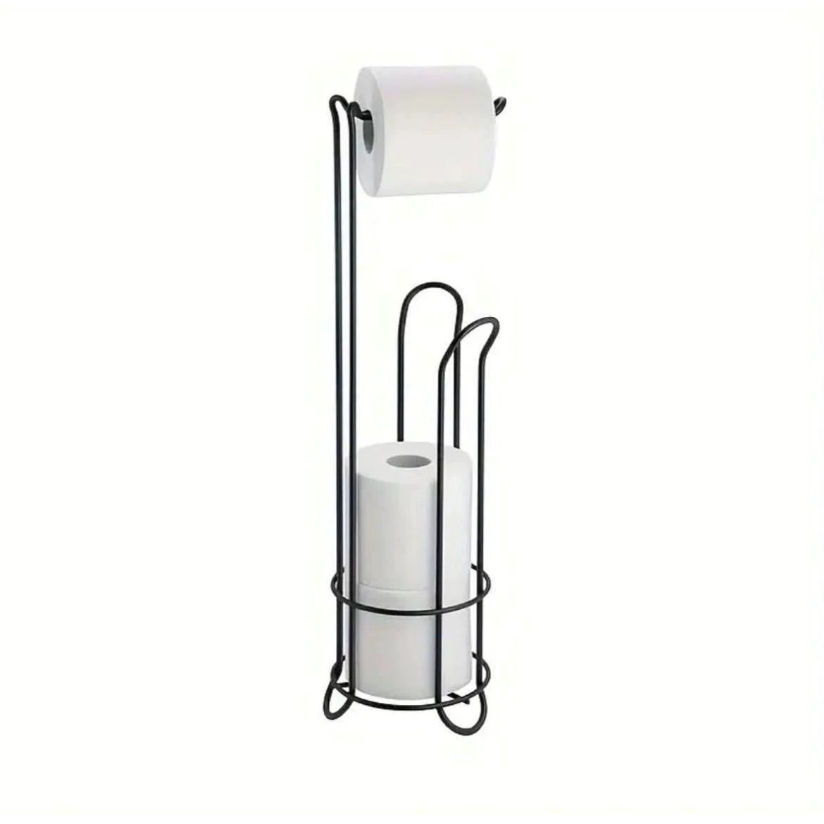 New Metallic Toilet Tissue Holder Matte Black Finish Tissue holders Toilet Paper Holders