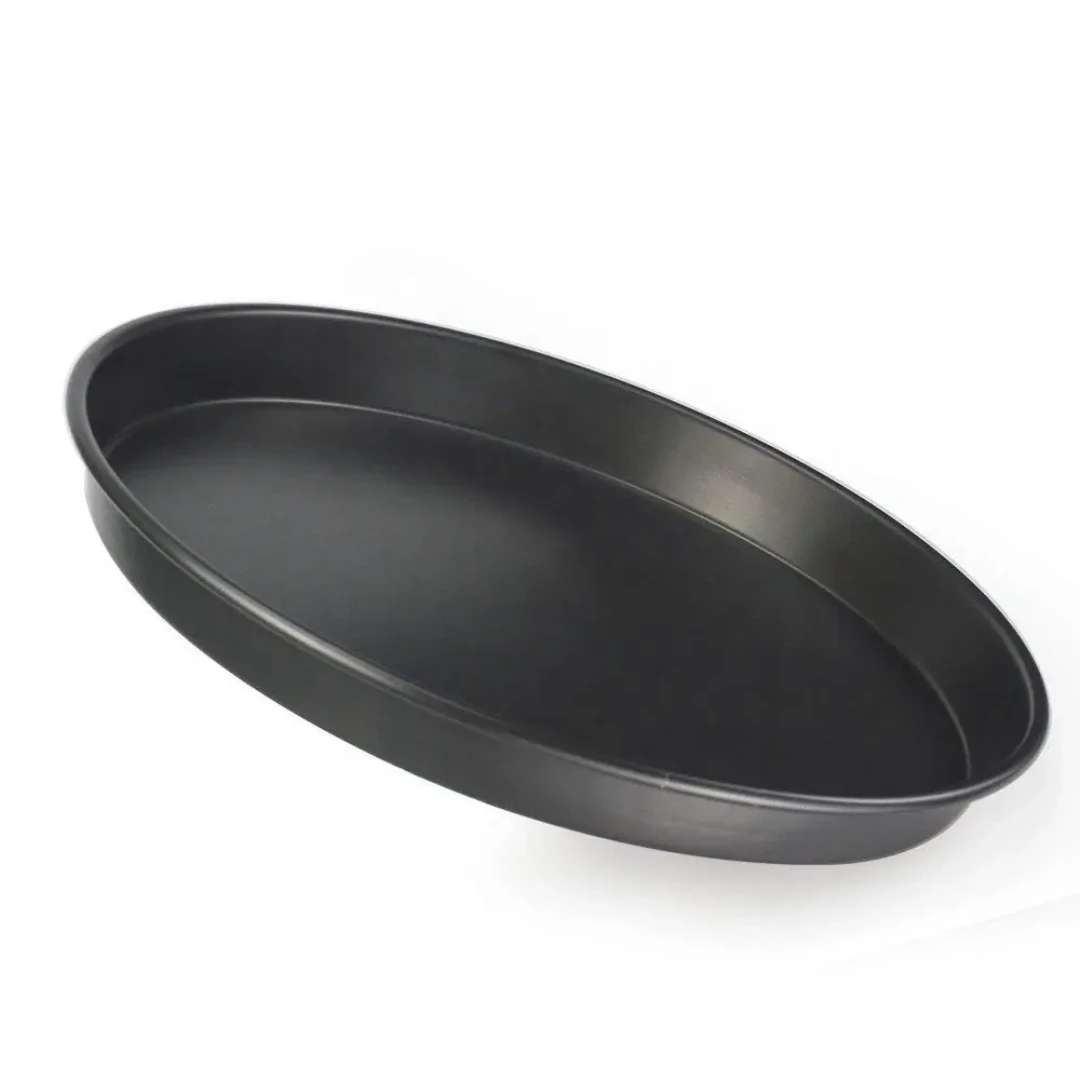Non-Stick Pizza Pan Set 3 Round Baking Trays (23cm / 26cm / 28cm) Bakeware Pizza Pans