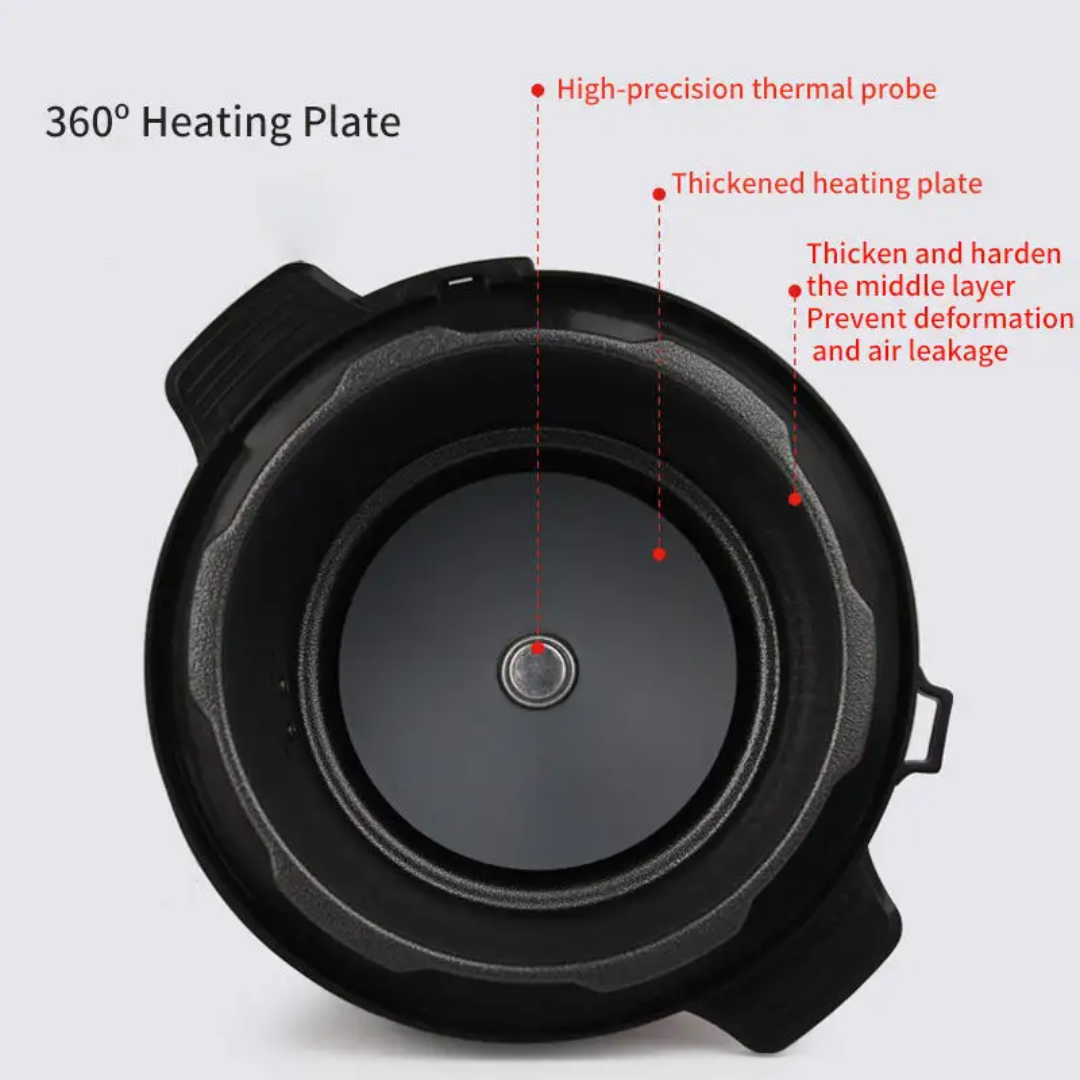 Nunix Multifunction Pressure Cooker PC02K 5L 800W for Fast and Convenient Cooking