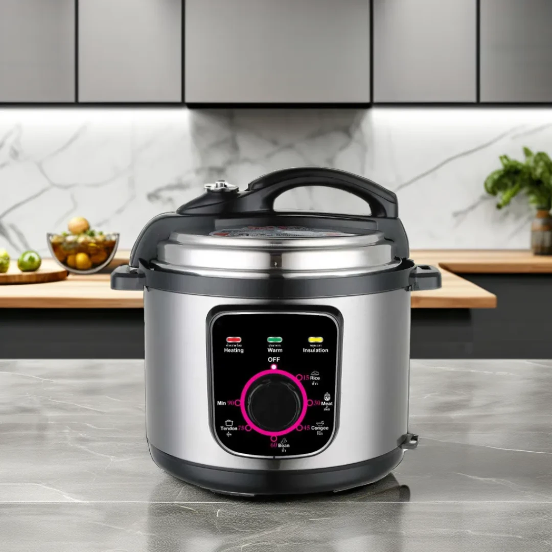 Nunix Multifunction Pressure Cooker PC02K 5L 800W for Fast and Convenient Cooking Kitchen Appliances