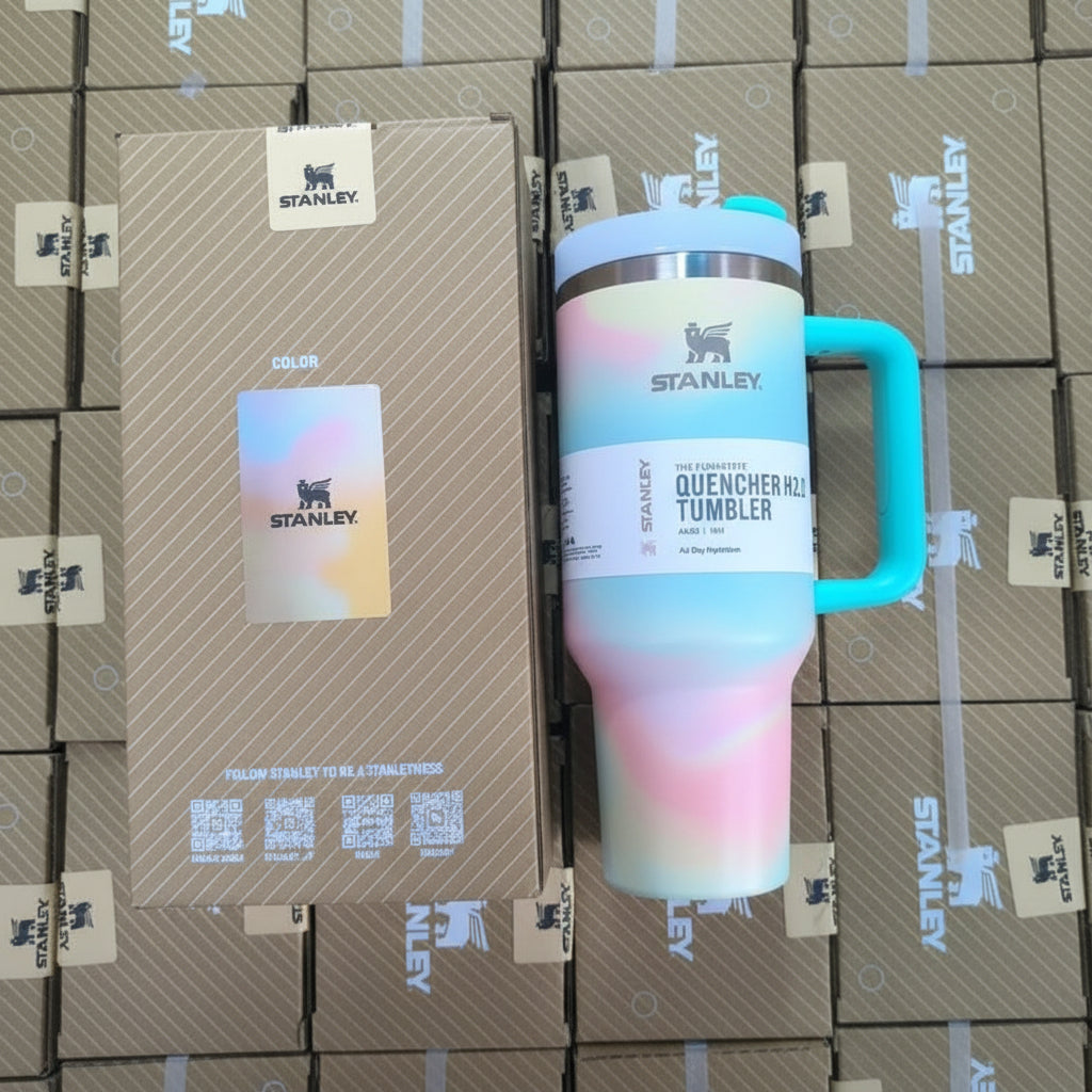 Original Stanley Milkshake Effect Mug 1.18L Capacity Thermal Insulation Hot, Cold & Iced Retention Drinkware