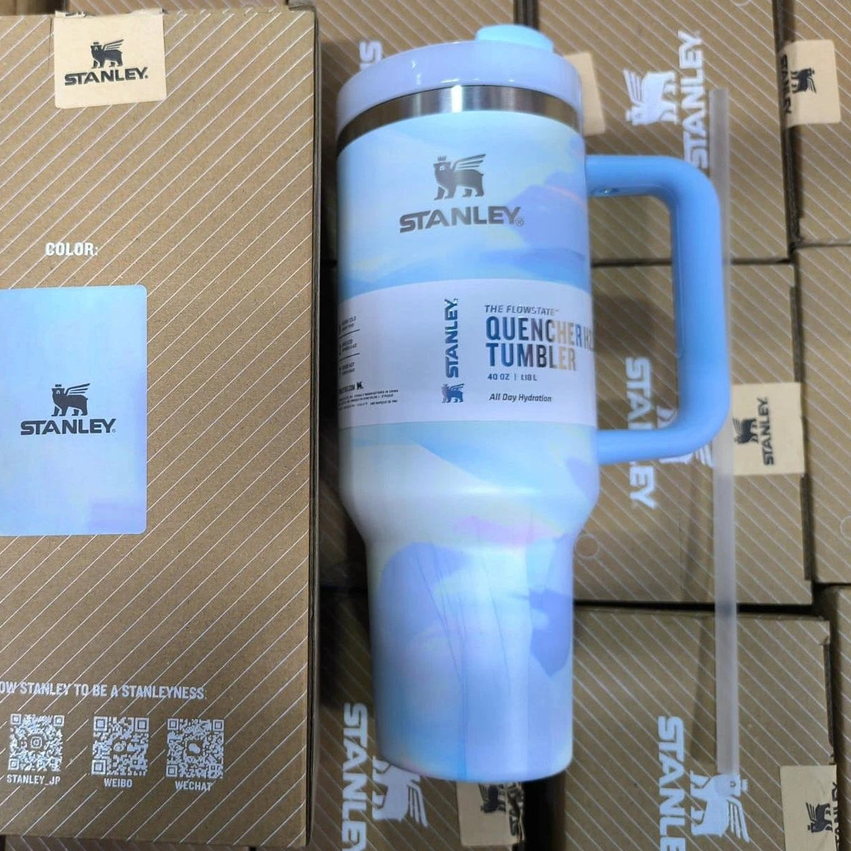 Original Stanley Milkshake Effect Mug 1.18L Capacity Thermal Insulation Hot, Cold & Iced Retention Drinkware