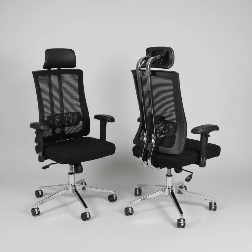 Orthopedic Mesh Office Chair with Adjustable Armrests and Headrest Furniture Office Chairs