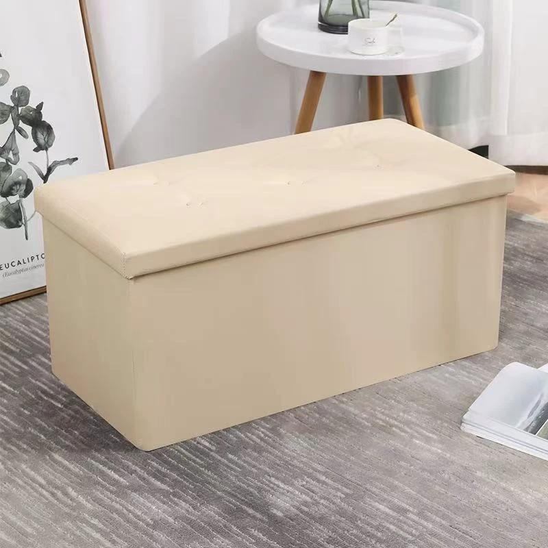 Ottoman Storage Box | Stylish & Functional Closet Organizer Storage & Organization