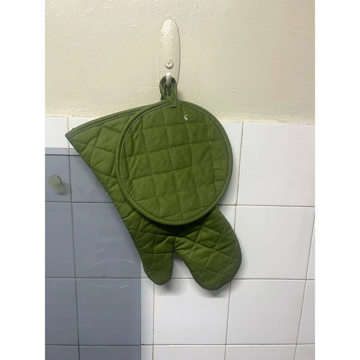 Oven Glove & Pot Holder Set Comfortable 100% Cotton Protection Kitchen Linen Kitchen Linens Sets