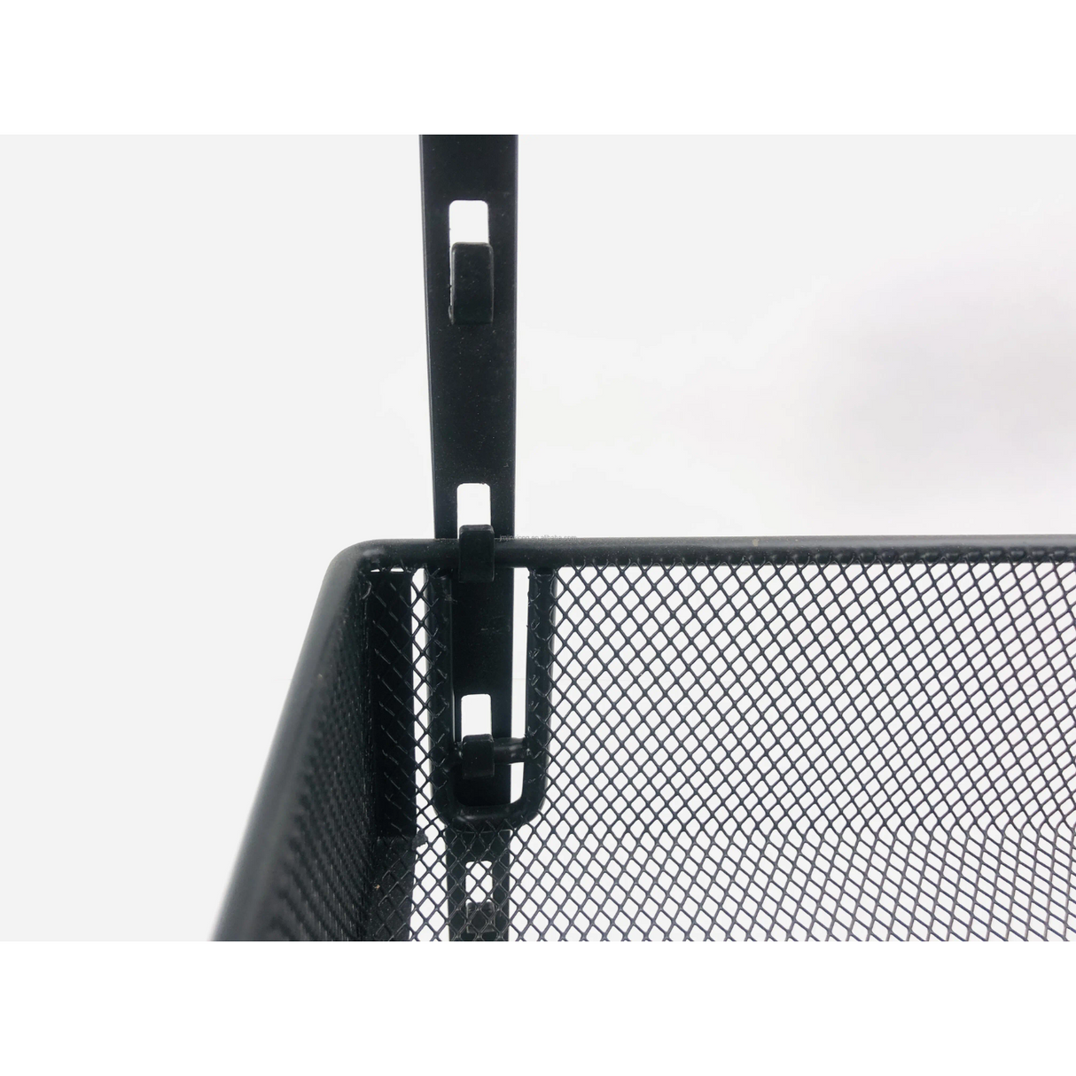 Over the Door Hanging Rack Organizer with Hooks and Basket Multi Purpose Storage for Bathroom Kitchen Bedroom