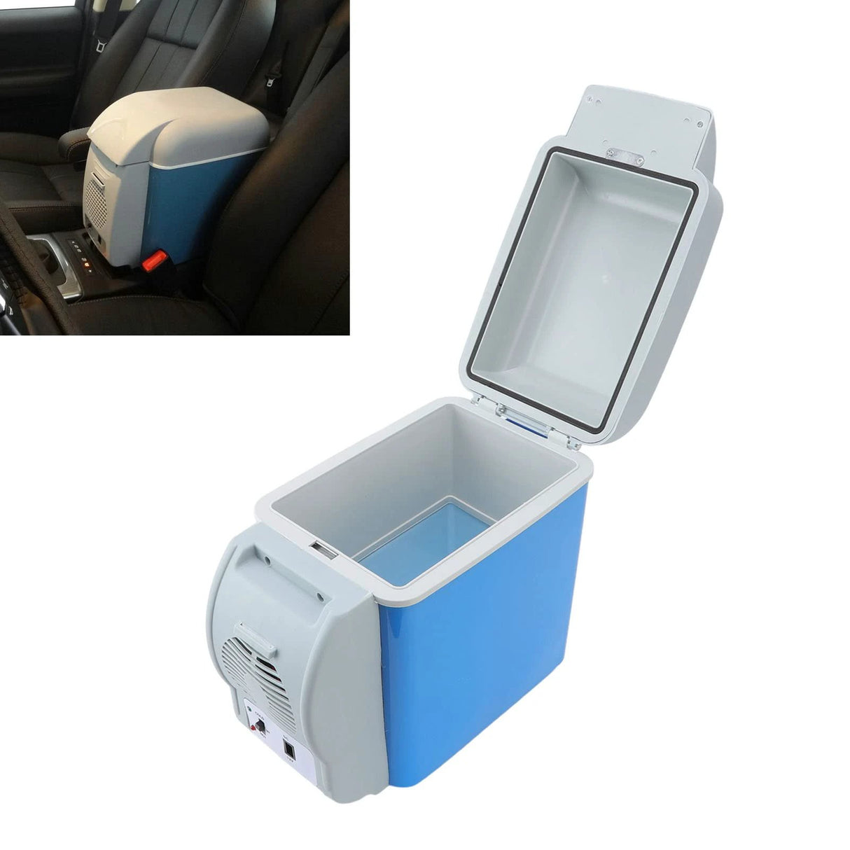 Portable 7.5L Car Fridge Compact Travel Cooler and Warmer Car accessories Coolers
