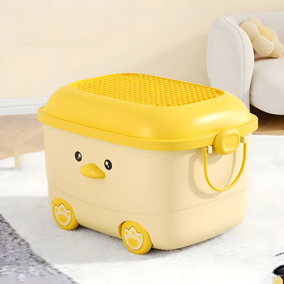 Portable Baby Storage Box with Lid Quality Plastic