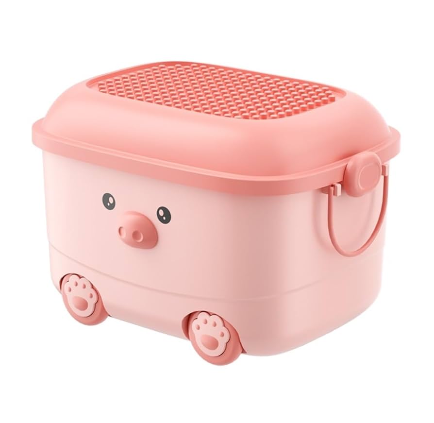 Portable Baby Storage Box with Lid Quality Plastic