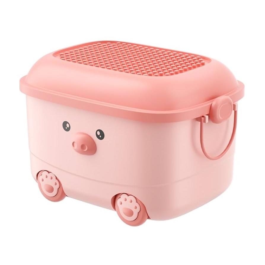 Portable Baby Storage Box with Lid Quality Plastic