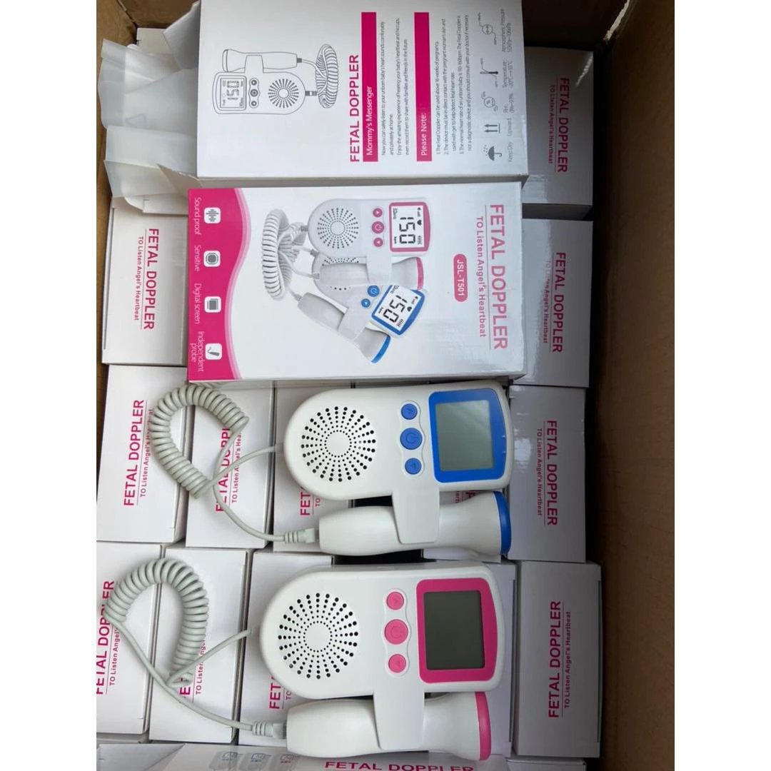 Portable Doppler Fetal Heart Rate Monitor – Pregnancy Baby Heartbeat Detector Baby & Toddler Care Prenatal Heart Rate Monitors
