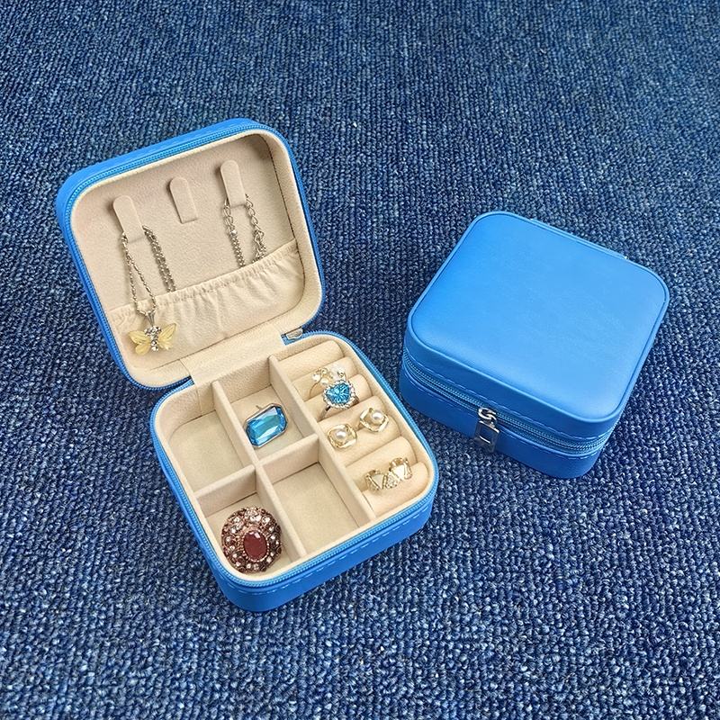 Portable Travel Storage Organizer Jewelry Case