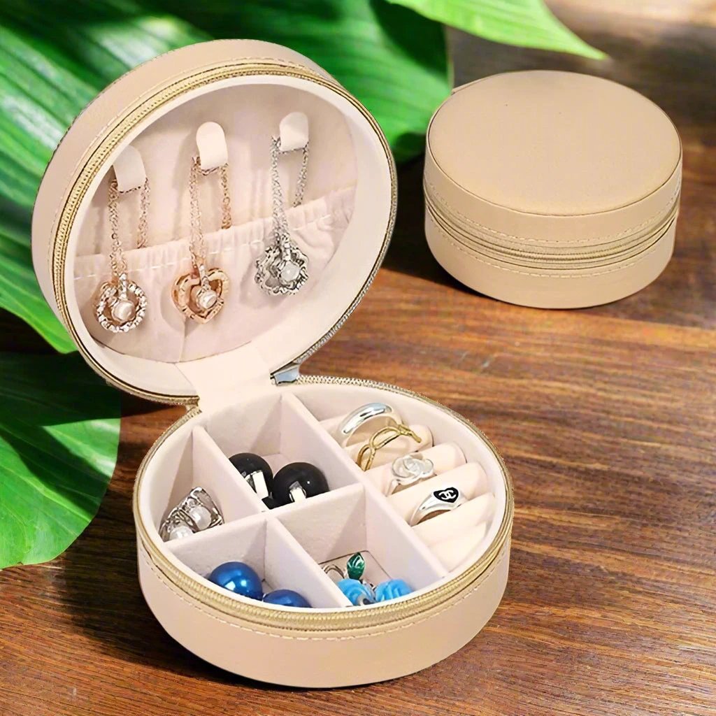 Portable Travel Storage Organizer Jewelry Case Jewelry holders Jewelry Boxes