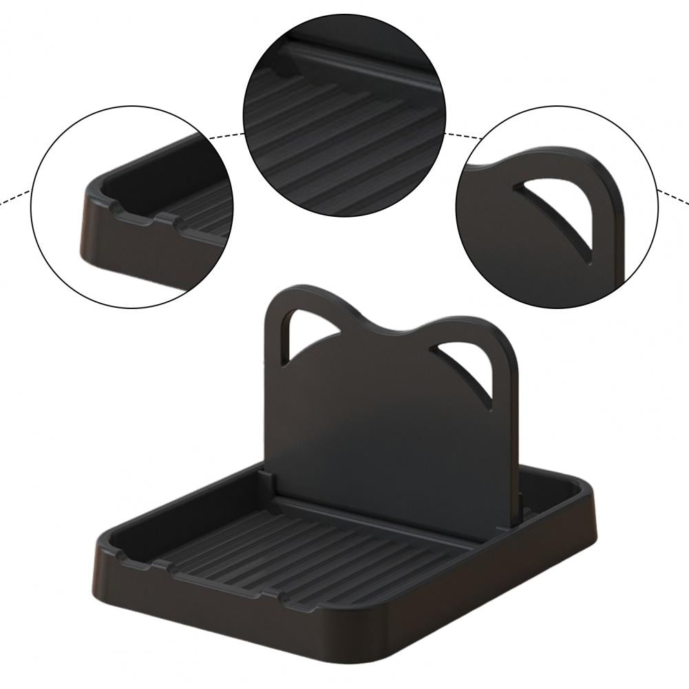 Pot Lid Rack and Spoon Holder – Dual Function Kitchen Organizer