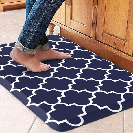 Premium Anti-Fatigue Kitchen Mat for Comfort and Support While Cooking or Cleaning.