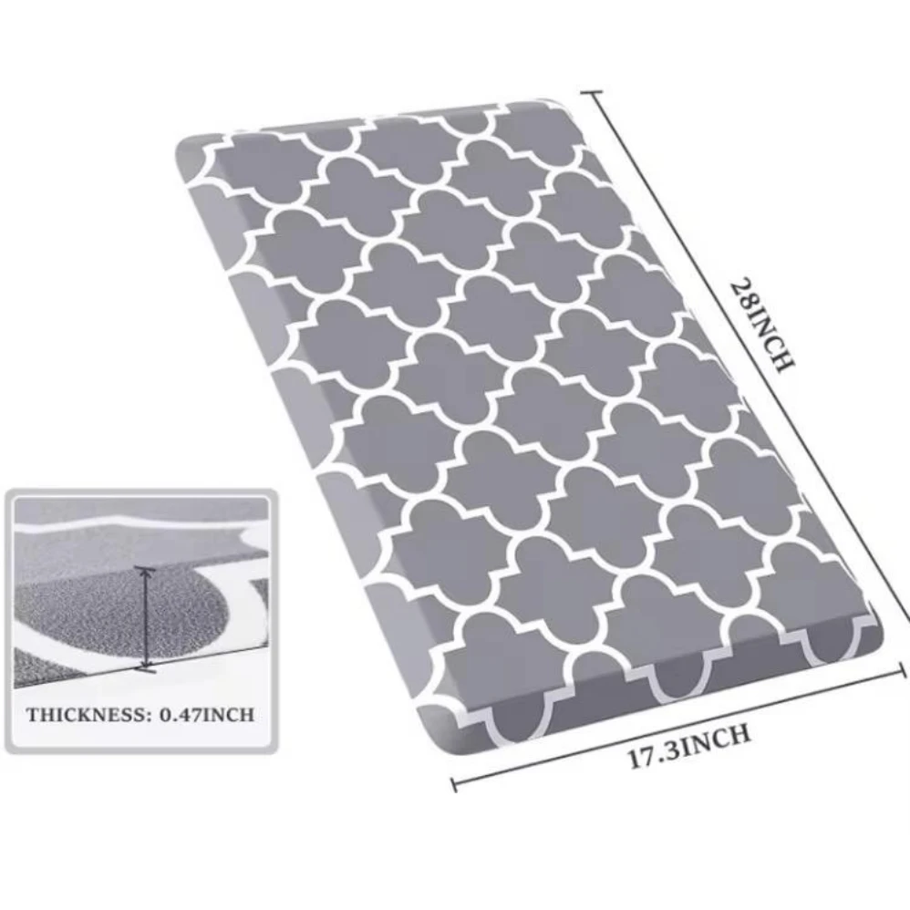 Premium Anti-Fatigue Kitchen Mat for Comfort and Support While Cooking or Cleaning. Rugs