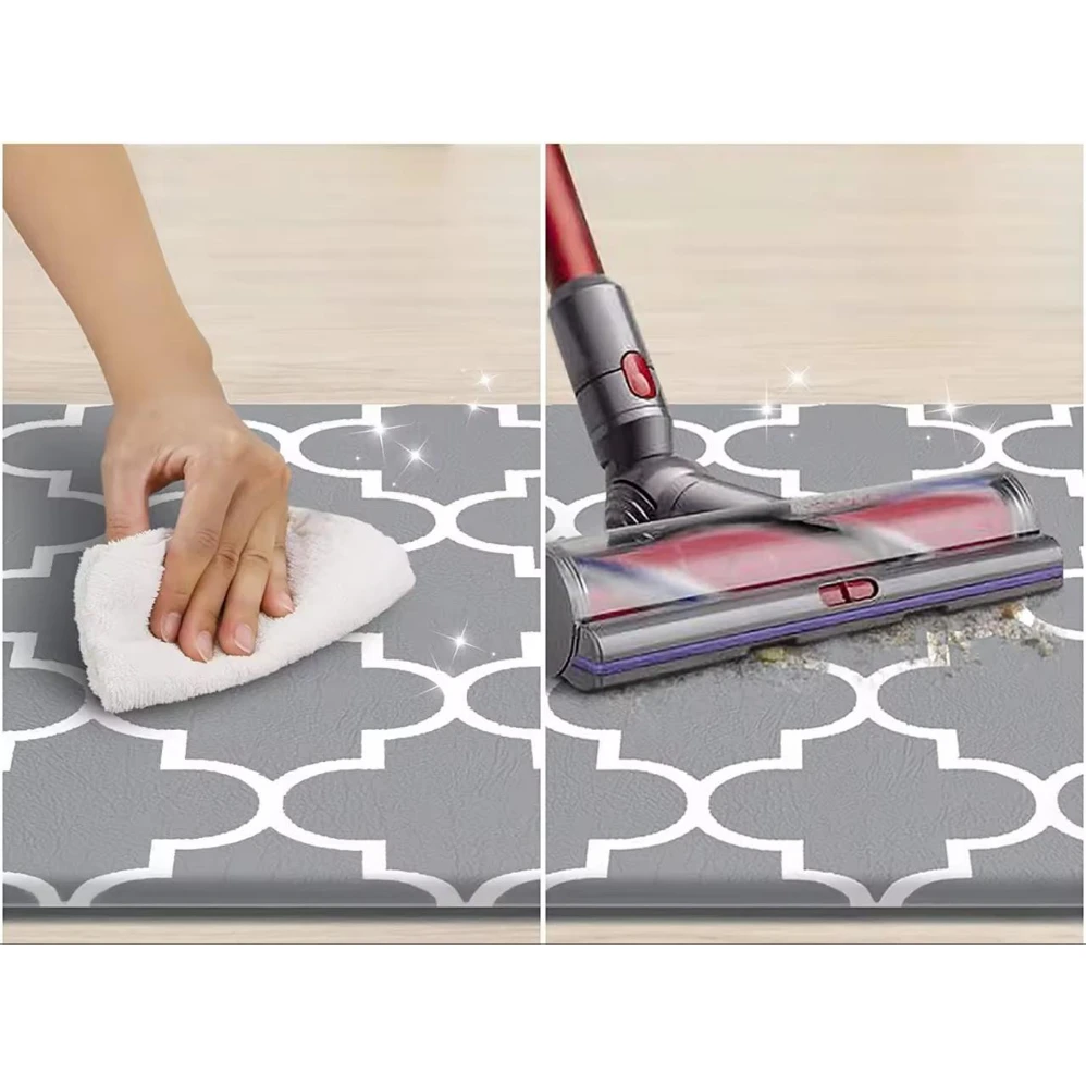 Premium Anti-Fatigue Kitchen Mat for Comfort and Support While Cooking or Cleaning. Rugs