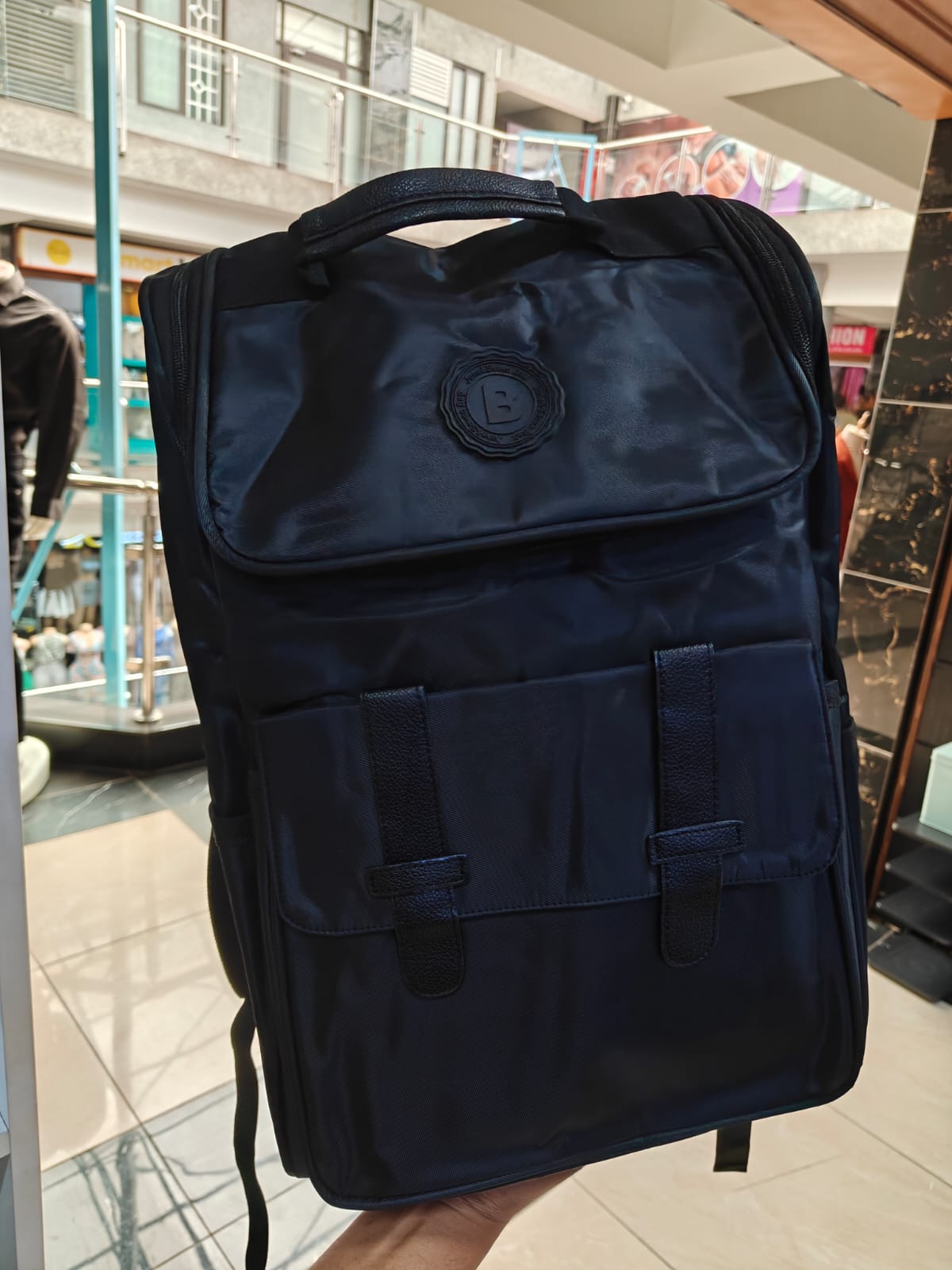 Premium Quality Black Backpack 31×45×15cm