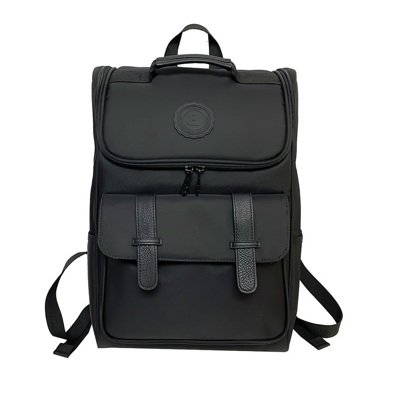 Premium Quality Black Backpack 31x45x15cm Durable Travel and Daily Bag