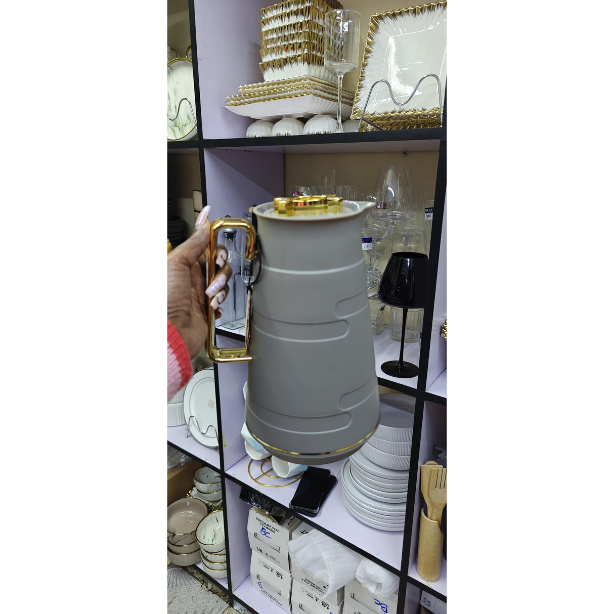 Premium SunLife 1 Litre Vacuum Flask with 12hr Heat Retention