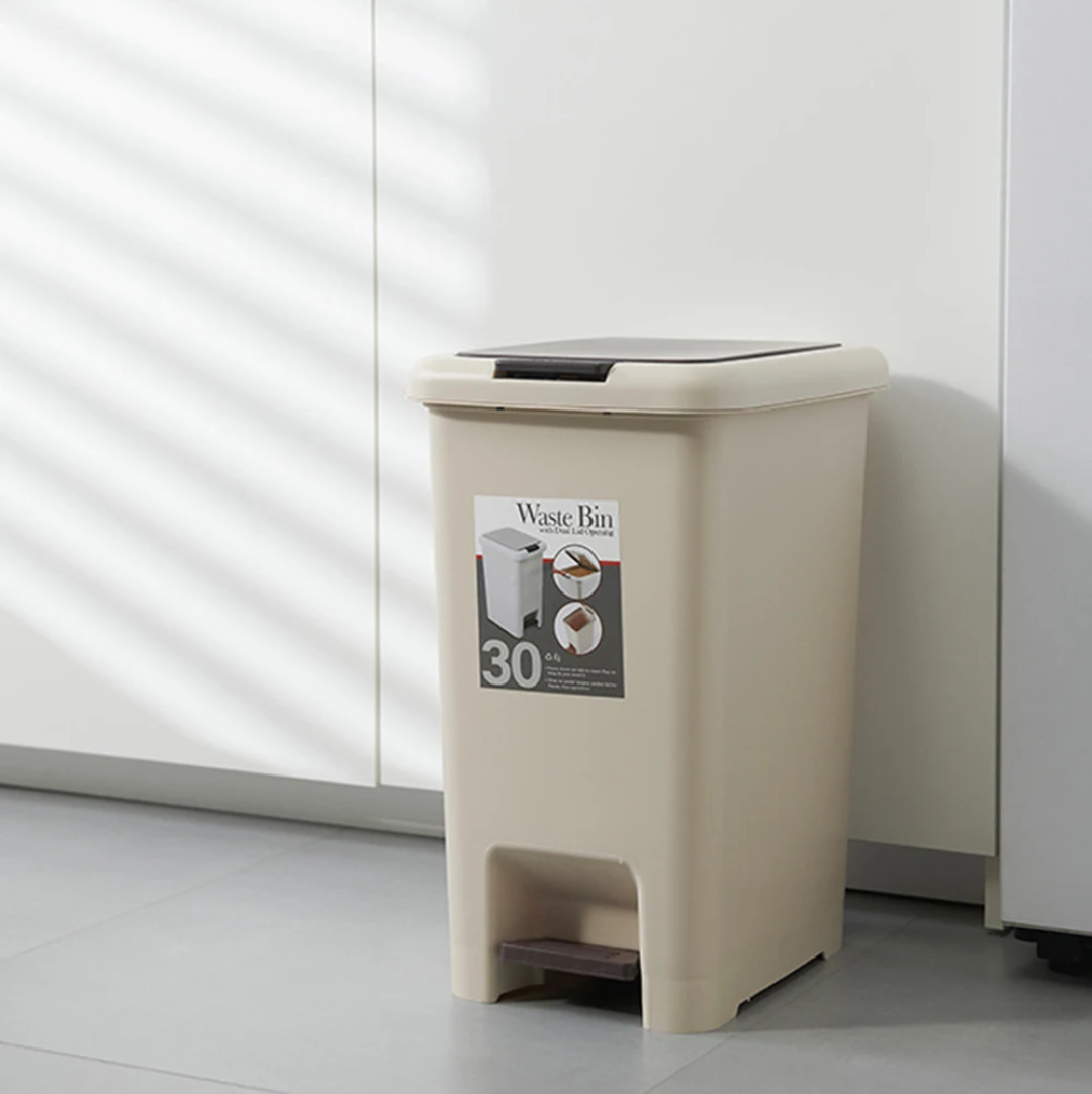 Quality Pedal Push Dustbin for Home and Office Waste Management