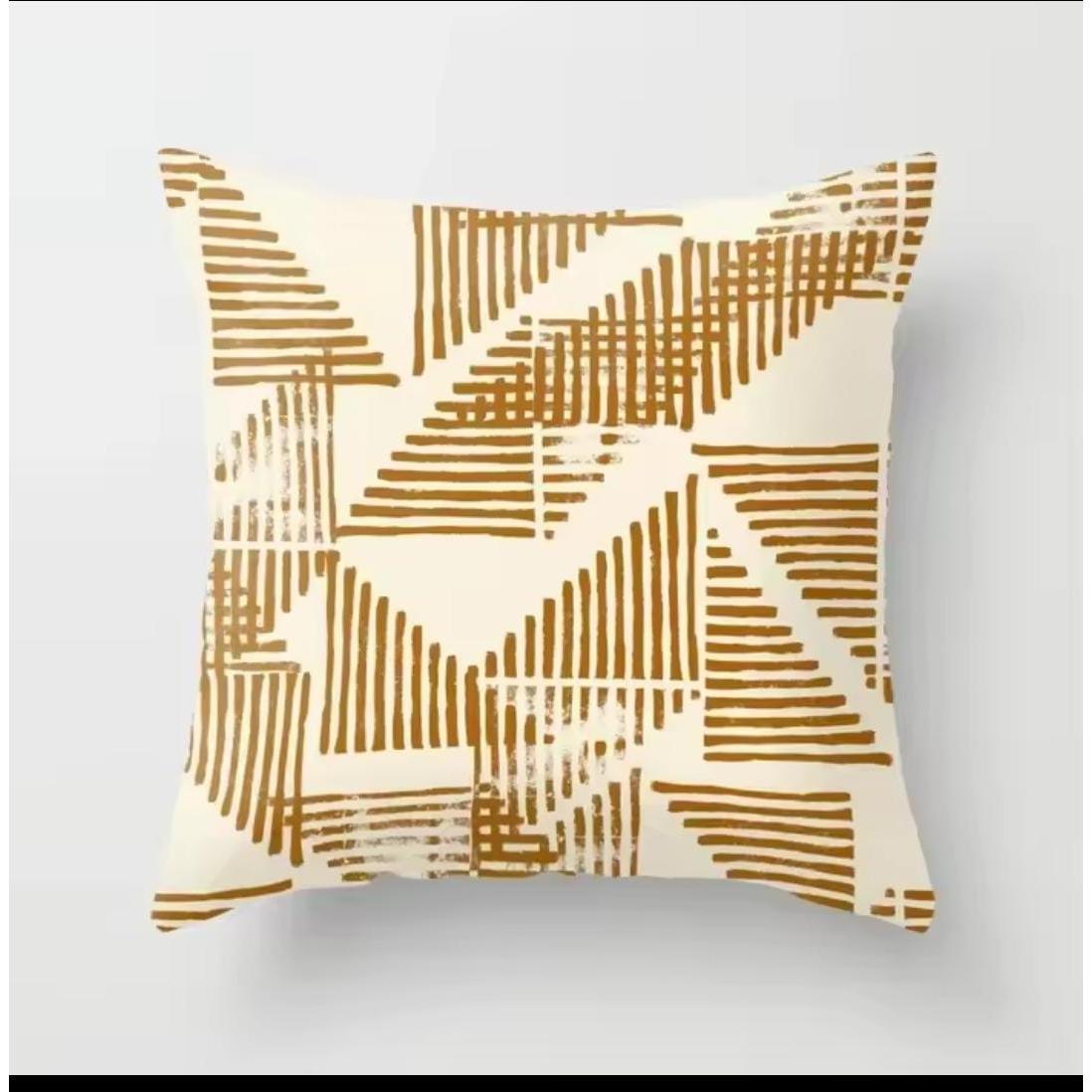 Quality Throw Pillow Covers in Thick Linen Fabric Elegant & Durable Design