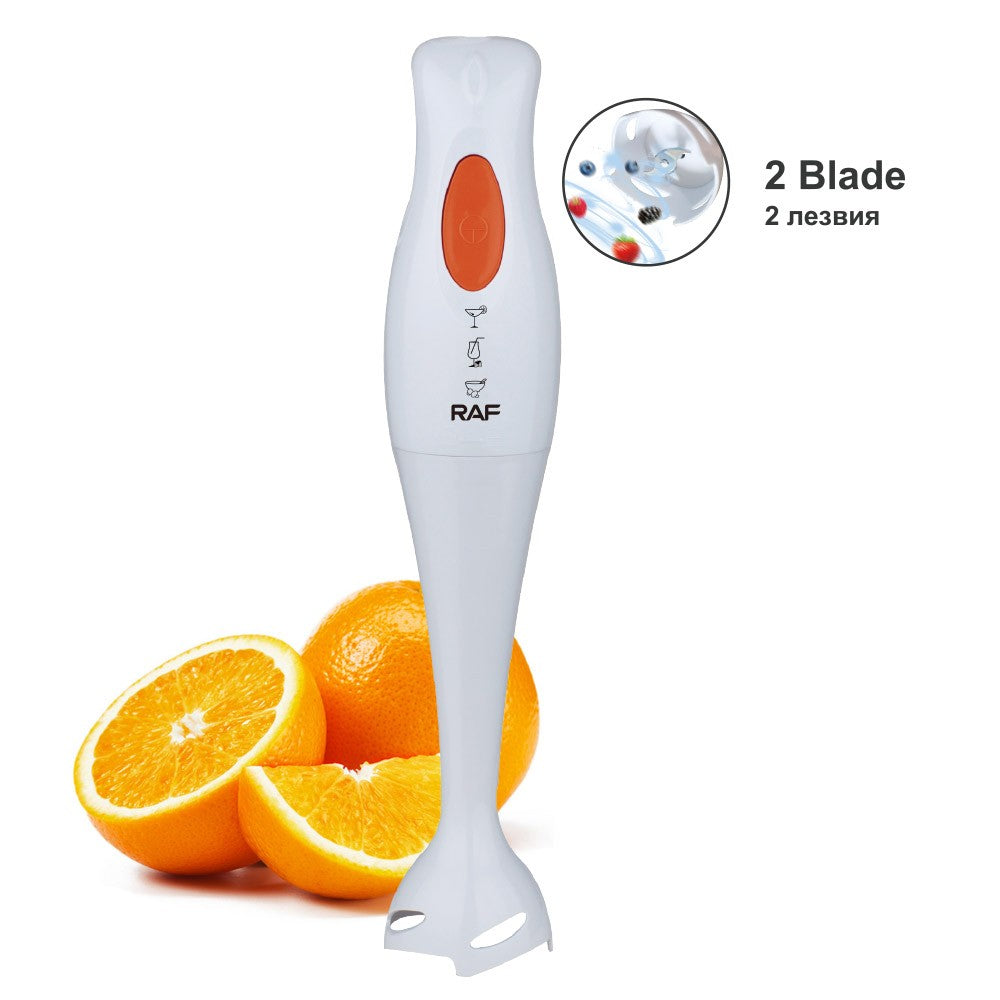 Raf Hand Blender Mixer 800W with 4 Blades for Juices and Purees