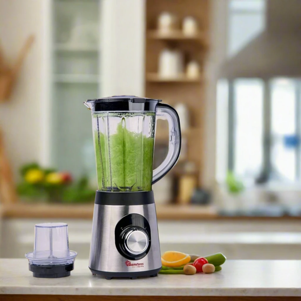 Ramtons Blender with Mill 1.5L Powerful & Versatile Kitchen Appliance Small Kitchen Appliances Food Blenders