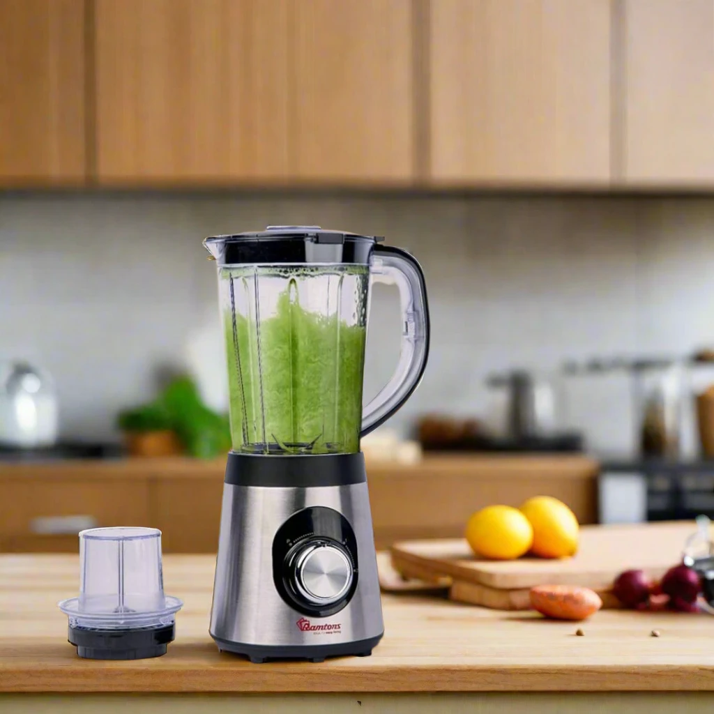 Ramtons Blender with Mill 1.5L Powerful & Versatile Kitchen Appliance Small Kitchen Appliances Food Blenders