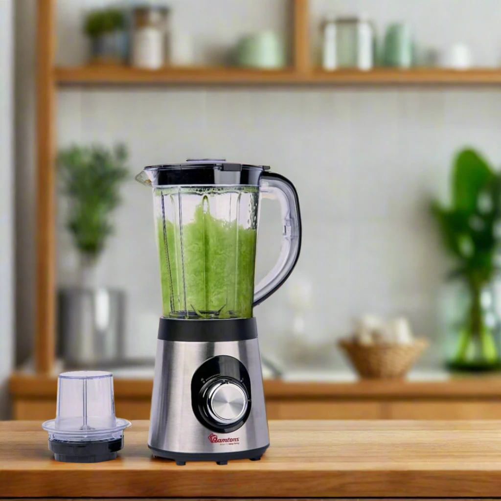 Ramtons Blender with Mill 1.5L Powerful & Versatile Kitchen Appliance Small Kitchen Appliances Food Blenders