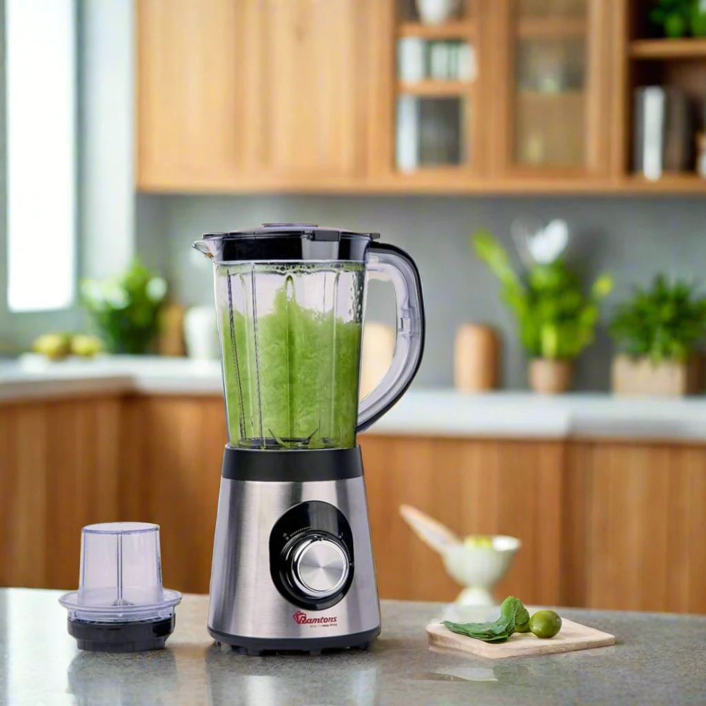 Ramtons Blender with Mill 1.5L Powerful & Versatile Kitchen Appliance Small Kitchen Appliances Food Blenders