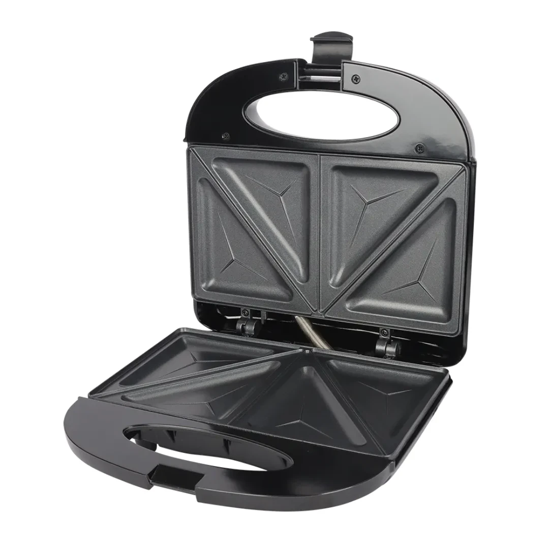 Rashnik RN-1702 Sandwich Maker 2 Slice, Nonstick Plates, Compact & Easy to Use. Sandwich Makers