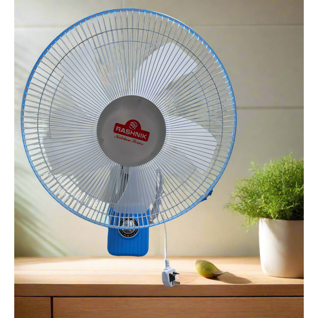 Rashnik RN-2508 Wall Mounted Fan 16 Inch Blades, Energy Efficient, Strong Airflow