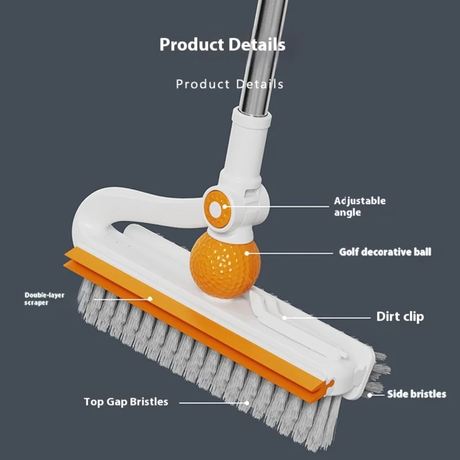Rechargeable 6 in 1 Spin Scrubber Brush