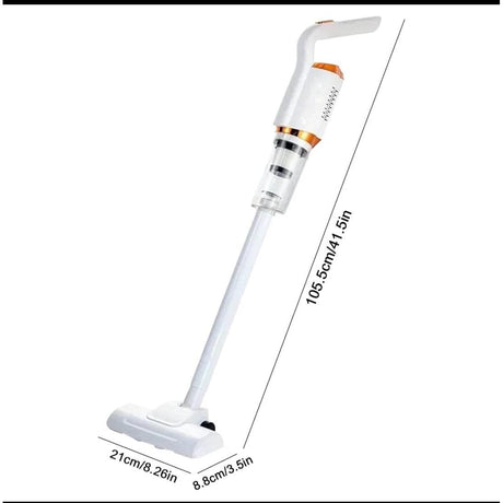 Rechargeable Cordless 3-in-1 Vacuum Cleaner Lightweight and Powerful for Home and Office.