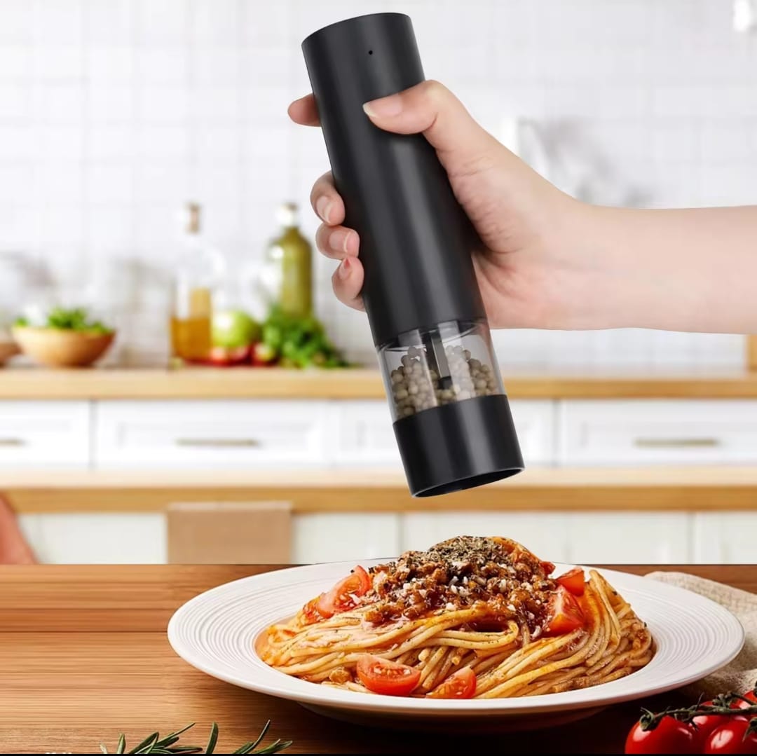 Rechargeable Electric Pepper,salt spices Grinder Adjustable Coarseness