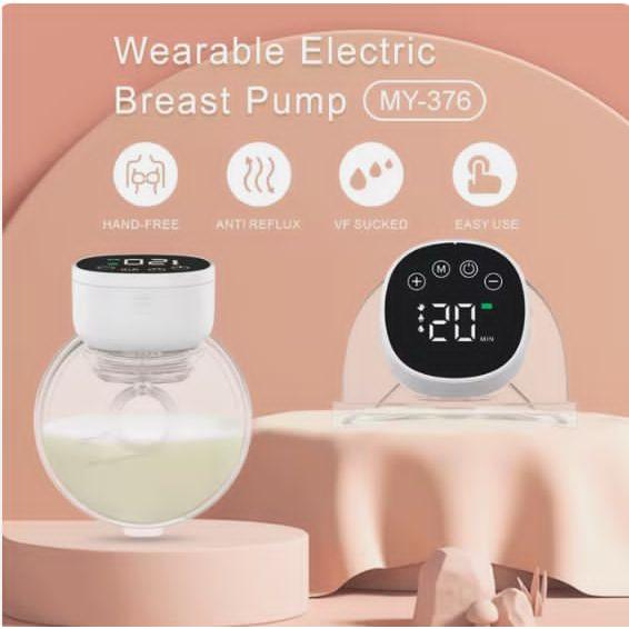 Rechargeable Electric Wearable Breast Pump – Hands-Free, USB Charged (180ml)