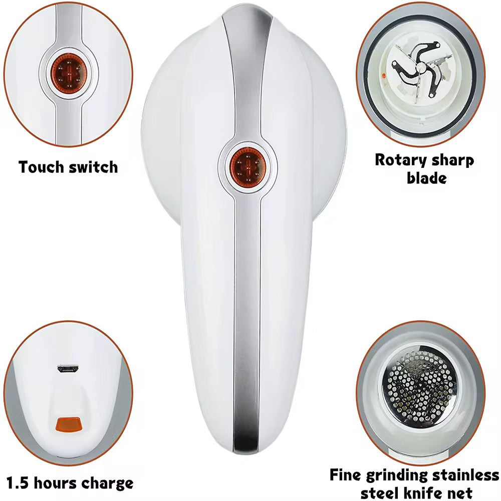 Rechargeable Lint Remover – Fabric Shaver with 600mAh Battery (USB Powered)