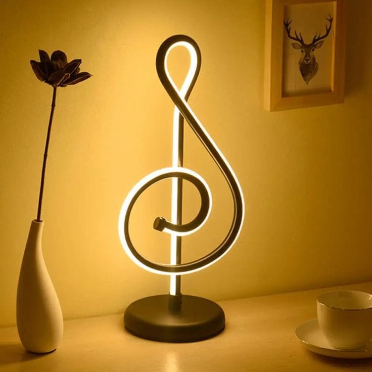 Rechargeable Spiral LED Table Lamp