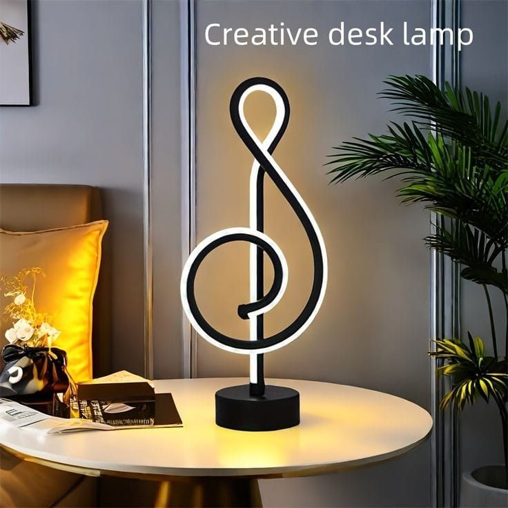Rechargeable Spiral LED Table Lamp