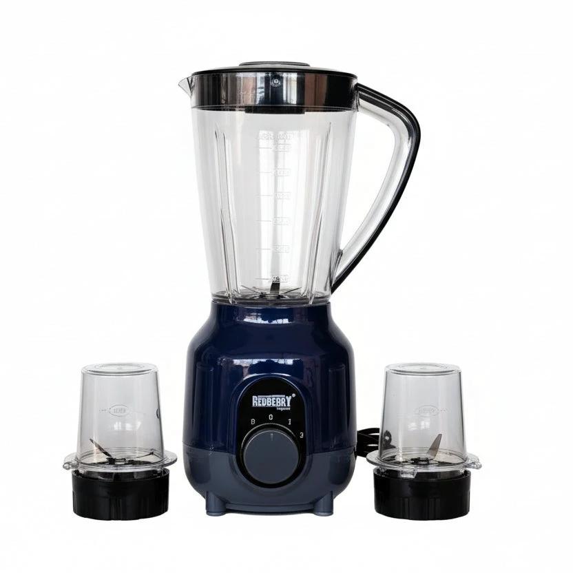 Redberry 3 in 1 Blender 1.5L 300W Powerful Motor Kitchen Accessories Food Blenders