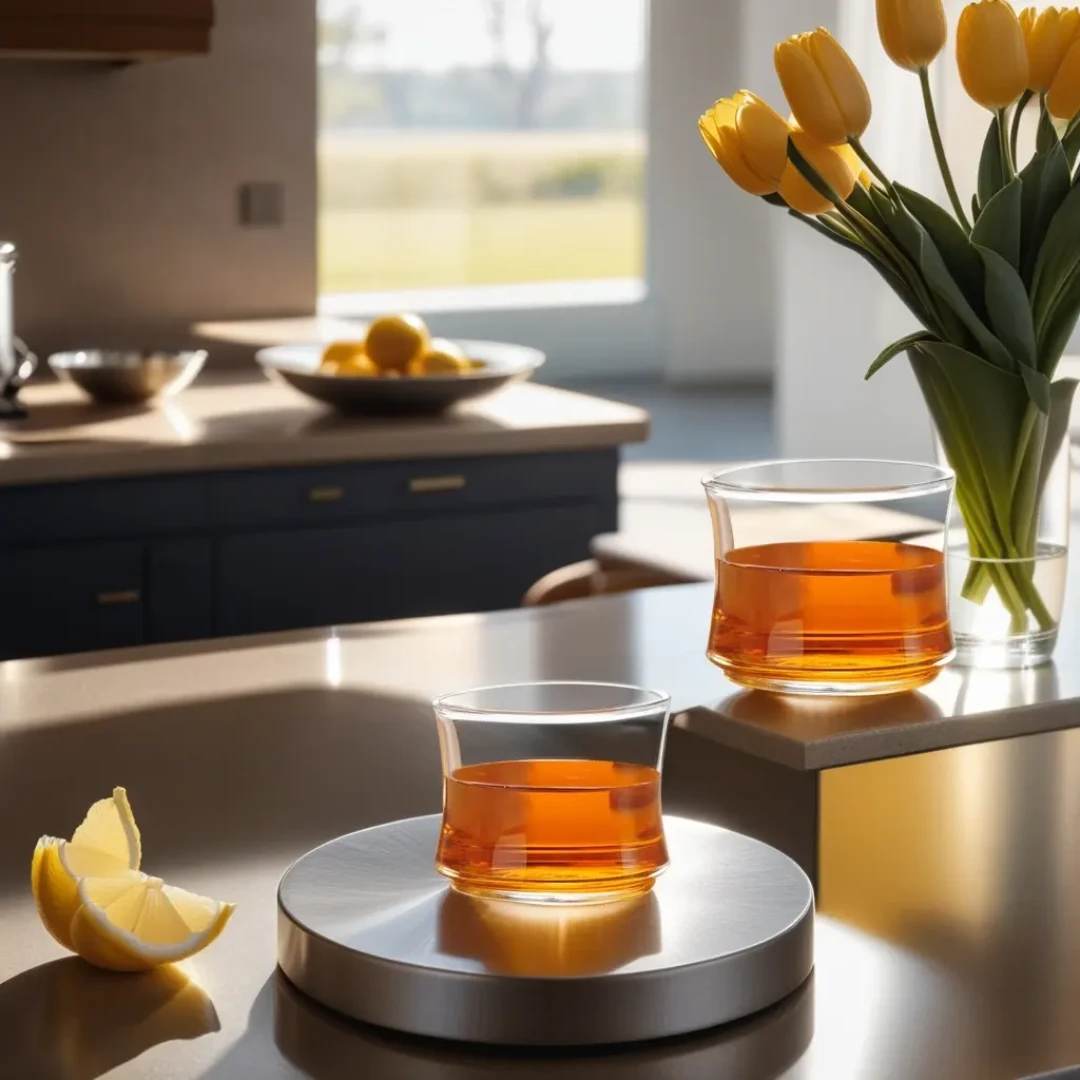 Redberry Classy Plain Glass Set of 6 pcs 300ml for Daily and Elegant Drinkware Use. Kitchen utensils Kitchen & Dining