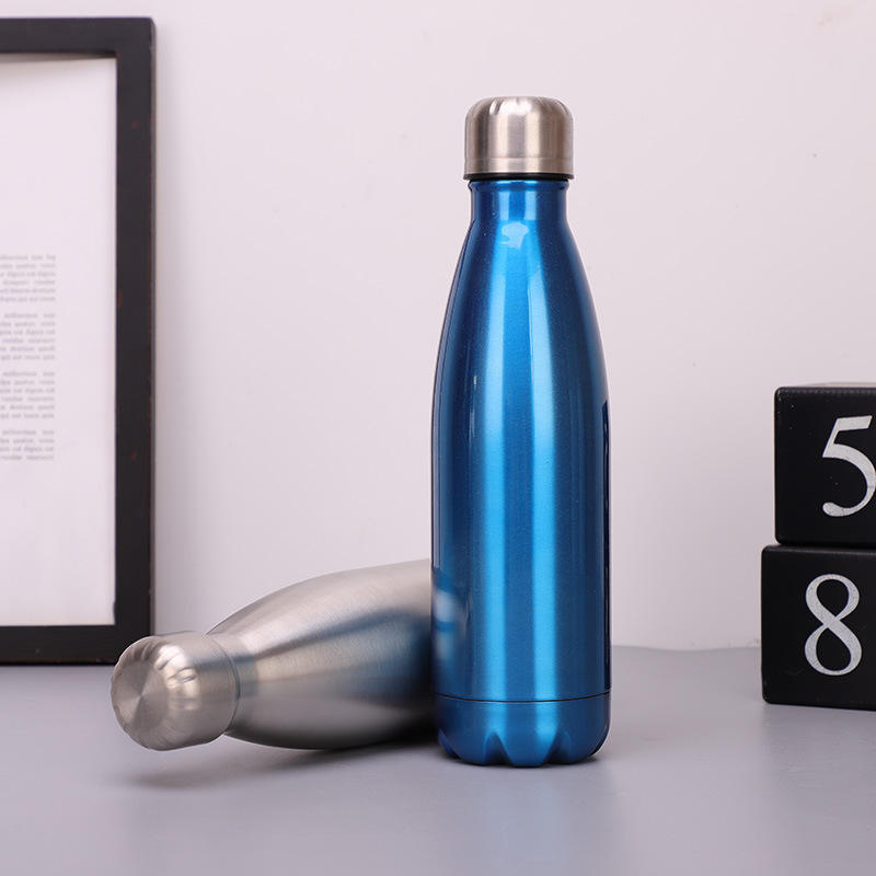 Redberry Stainless Steel Vacuum Flask for Hot & Cold (1 Litre) | Blue, Silver and Red