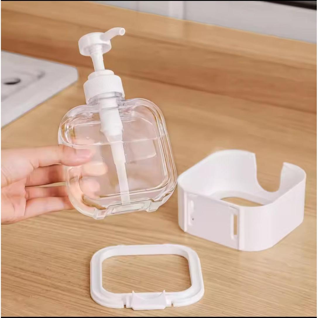 Refillable Dispenser 400ml Elegant and Versatile for Soap Sanitizer Lotion and Shower Gels